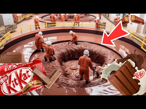 How KITKAT Chocolate is Made | 7 MILLION KITKAT Chocolates EACH Day!!????????