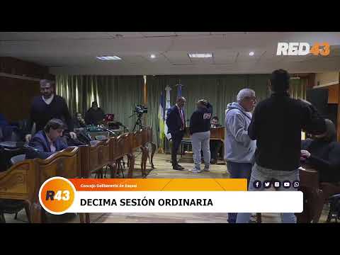 Decima Sesión Ordinaria - Concejo Deliberante de Esquel