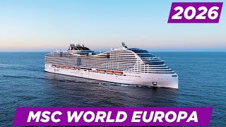 MSC World Europa Cruise Ship 🚢✨ | Ultimate MSC Cruises World-Class Experience 2025