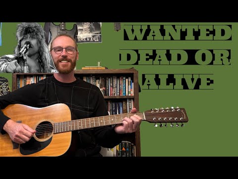Wanted Dead or Alive - Bon Jovi | Guitar Lesson