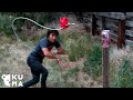 GET OVER HERE Scorpion Mortal Kombat Rope Dart Trick Shots 2