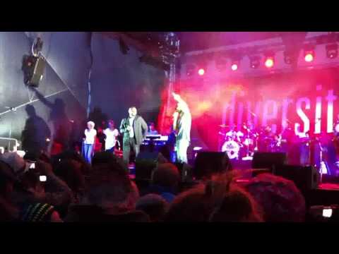 Gentleman and Richie Stephens - 2 tracks @ Afrika Tage Wien (30.07.2011)