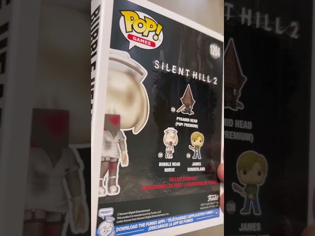 Vídeo relacionado con Funko Pop! Games: Silent HIL - Nurse - Figura de Vinilo Coleccionable - Idea de Regalo - Mercancía Oficial - Juguetes para niños y Adultos - Figura Modelo para coleccionistas y exhibición