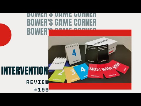 Bower's Game Corner: Intervention Review