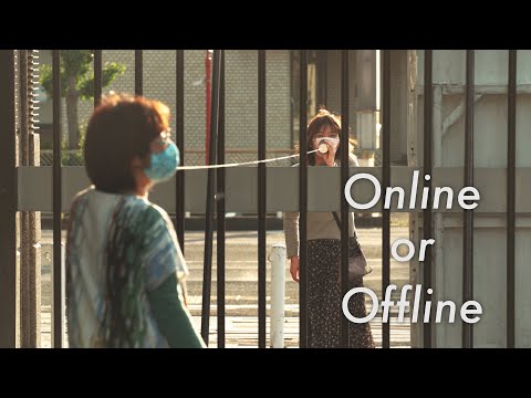 人文社会学科 糸電話でzoom講義の感想を聞いた【Online or Offline】