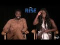 Disney+ Rise: Yetide Badaki & Dayo Okeniyi Official Movie Interview | ScreenSlam