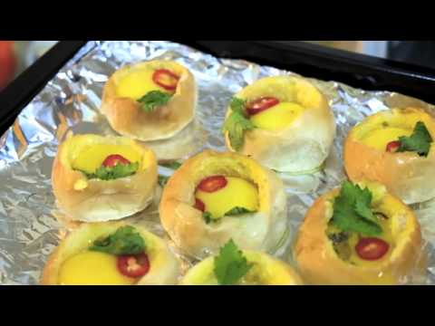 Quick and Easy Recipe Myfunfoodiary  Bread Bowl Egg for Breakfast
