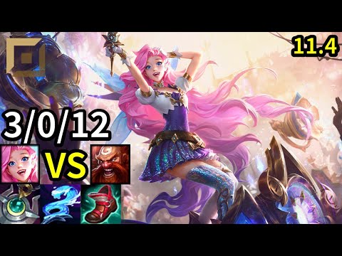 Seraphine Top vs Gragas - KR Master | Patch 11.4