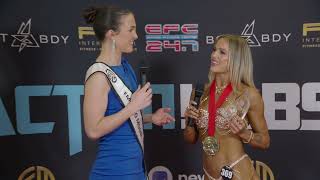 FMG International Sydney 2025 backstage interview with Georgia