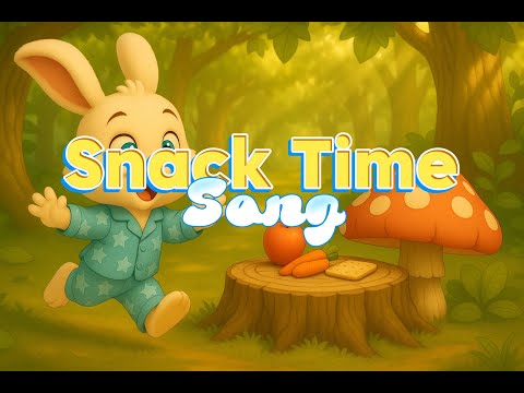 Snack Time Song for Kids | Fun Healthy Eating | Wonderwood 3D Cartoon | LeapBright Studios