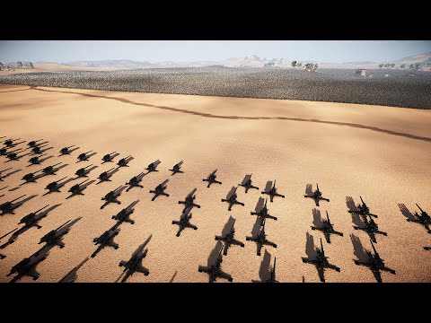 1.5 Million Elf Spearman Vs 250 Stationary Artillery | Ultimate Epic Battle Simulator 2 | UEBS2