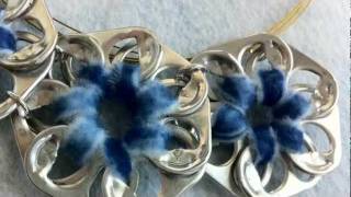 Aluminum Soda Pop Can Tab Handbags, Wallets, Necklaces, and Clutches