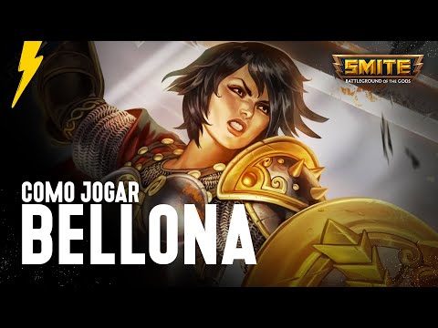 ❓ Como jogar com BELLONA ❓ - SMITE MOBA guia e gameplay BRASIL 2020 - PC PS4 XBOX