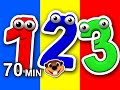 Numbers 123 Songs Collection Vol 1 3D Compilation Teach Toddlers How To Count Learn 123s