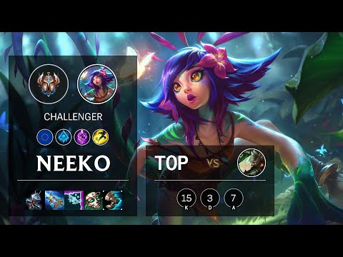 Neeko Top vs Riven - EUW Challenger Patch 10.16