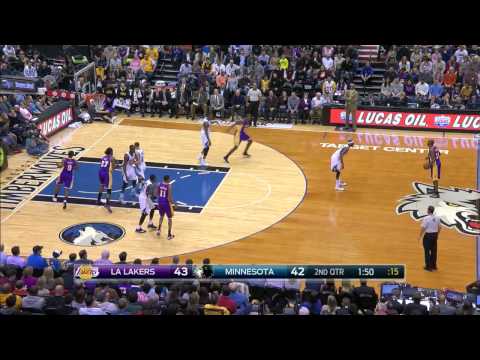 Kobe Bryant Highlights Lakers vs. Timberwolves 12.14.2014 - 26 Points, 2 Assists