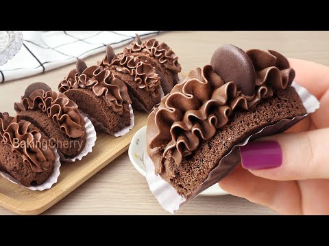 Why Everyone Loves These Soft Chocolate Cake Tacos | Mini Chocolate Cakes Recipe