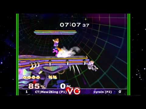 S@X Monthly - CT | Mew2King (Marth.Sheik) Vs. Cyrain (Falco) Melee Singles WF - 3.16.2013