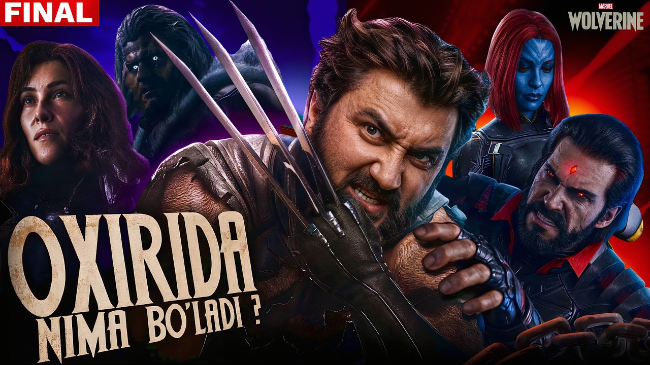 😱 OXIRIDA NIMA BO‘LADI? ➜ Marvel’s Wolverine #6 (FINAL) (LIVE)