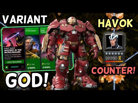 Hulkbuster Buff is Amazing for Variant 2 & An Effective Havok Counter | Marvel Contest of Champions