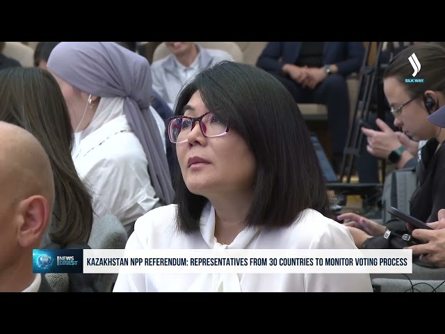 Референдум по АЭС в Казахстане: представители 30 стран будут следить за ходом голосования
