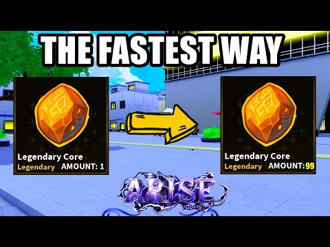 The Fastest Way To Farm Legendary Core | Arise Crossover Roblox