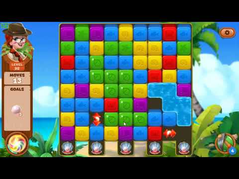 Lost Island Blast Adventure level 98