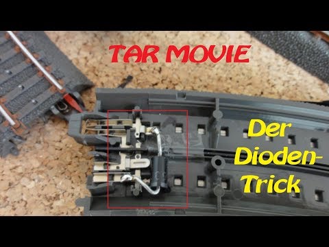 1:87 H0 - Der Diodentrick bei 3-Leiter S88 Rückmeldung