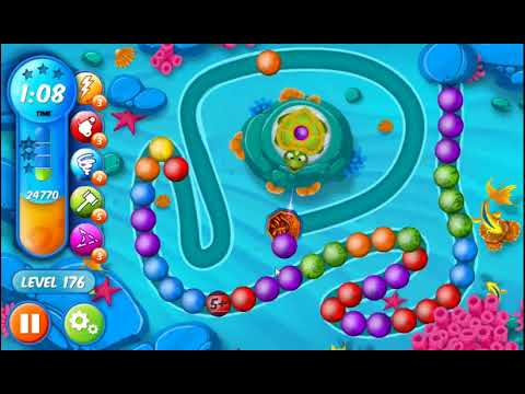 Marble Woka Woka Level 176 - NO BOOSTERS 🐢 | SKILLGAMING ✔️