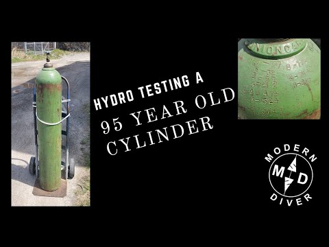 Hydrostatic Testing a 95-Year-Old Cylinder - Modern Diver