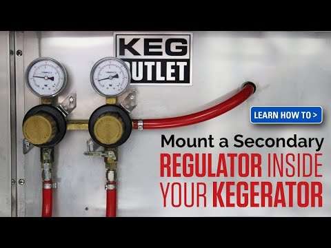 How to Install a Secondary CO2 Regulator Inside of your Kegerator
