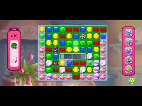 Homescapes level 13329 - no booster gameplay