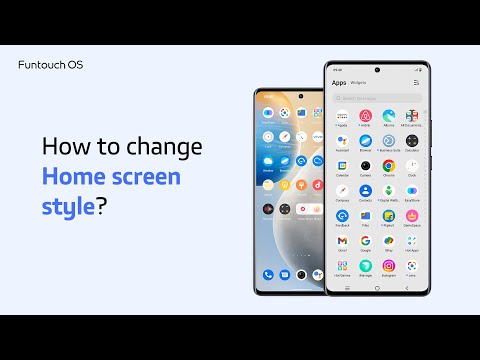 How to change Home screen style?｜Personalize My Phone