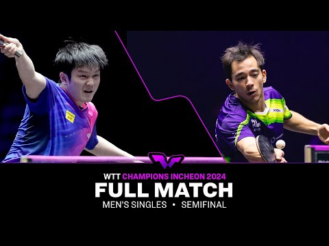 FULL MATCH | Fan Zhendong vs Hugo Calderano | MS SF | #WTTIncheon 2024