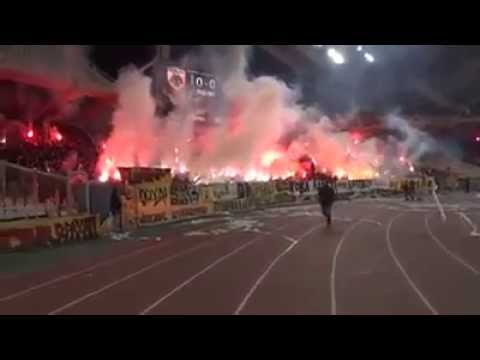 AEK - panathinaikos (Πεταλο μαθηματα κερκιδας)