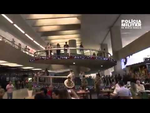 Banda de música da PMMG aeroporto de confins