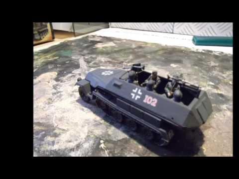 Sd. Kfz 251/1 Ausf. C mit Preisler Figuren Modellbau 1:72