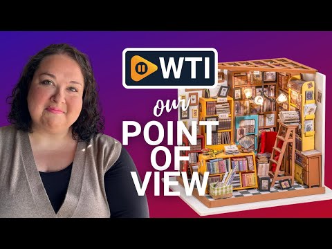 ROBOTIME Dollhouse Kit Miniature DIY Library House Kits Best Birthday Gifts for Teens Sam's Study - WTI product video review