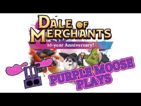 Purple Moose Plays...Dale of Merchants: 10th Anniversary (solo) - Gamefound preview