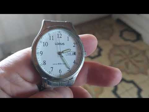 Lorus by Seiko day date model VX43-X052