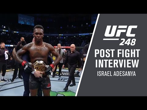 UFC248：以色列-阿德桑亞--"我是唯一願意跳舞的人" (UFC 248: Israel Adesanya - "I was the only one willing to dance")