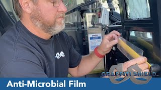 Anti-Microbial Film Handrail Install