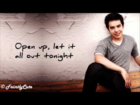 David Archuleta - Don't Run Away - Lyrics