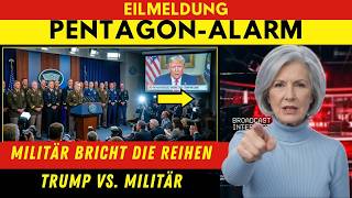 Eilmeldung: Pentagon-Generäle rebellieren! Militärführung verweigert Trump den Gehorsam