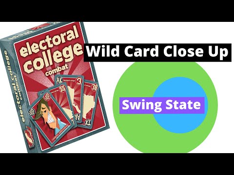 Electoral College Combat:  Swing State, Wild Card Close Up