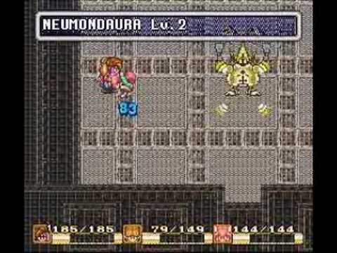 Hard Secret of Mana Bosskampf Thrillboy