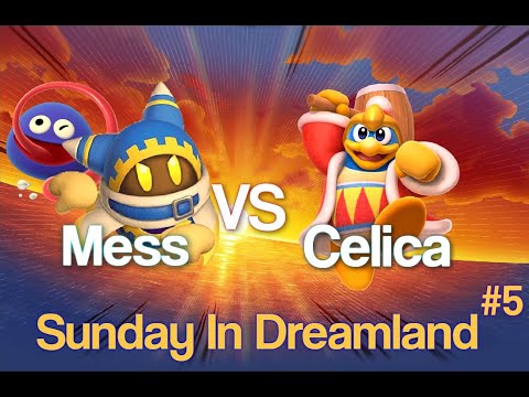 Mess (Magolor/Gooey) vs Celica (King Dedede) - Kirby Fighters 2 - Sunday in Dream Land #5