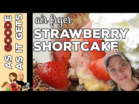 Air Fryer Low Carb Strawberry Shortcake (Ninja Foodi)