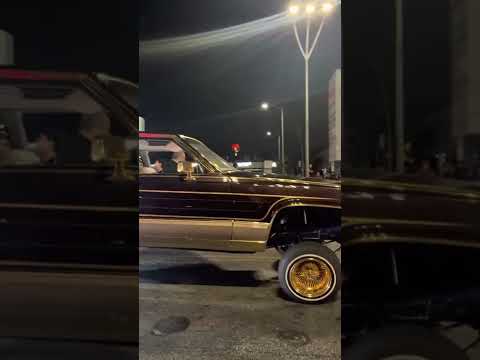 Og Hyro on van nuys blvd in a clean ass 2 dr  brougham #individualscarclub