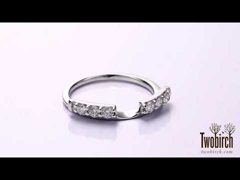 Common Prong Ring Wrap - TwoBirch - RW749-F